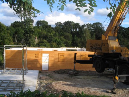 Montage de la maison